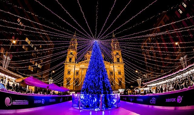 Vánoční trhy v Budapešti