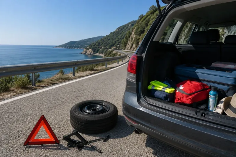 Jak připravit auto na cestu k moři: praktický checklist před dovolenou