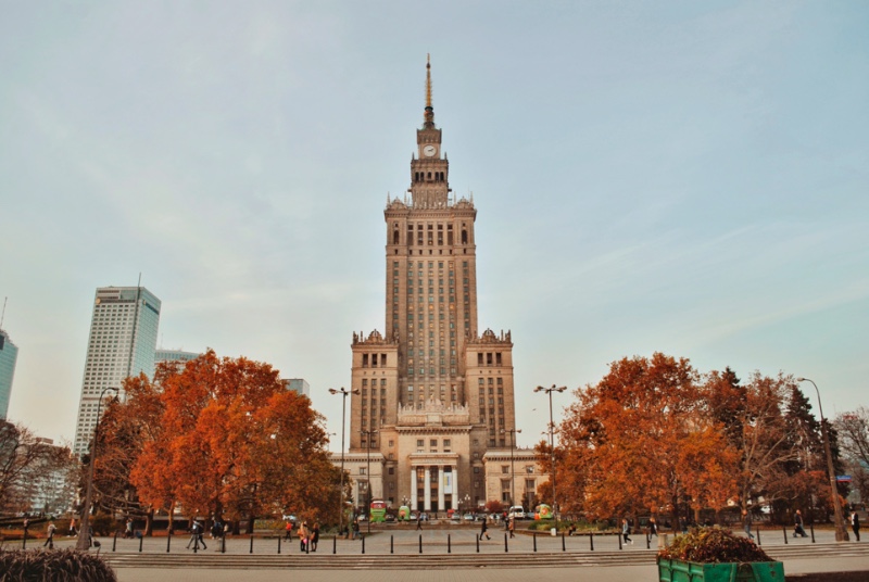 Varšava - Palác kultury a vědy