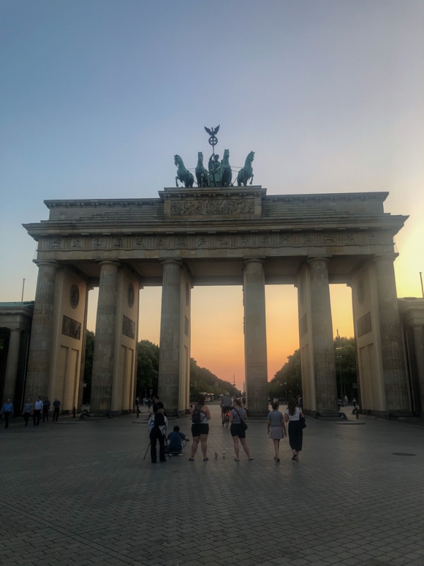 Berlín - Braniborská brána v Berlíně