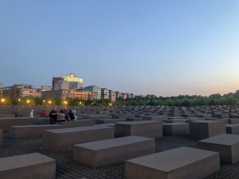Berlín - Památník holocaustu