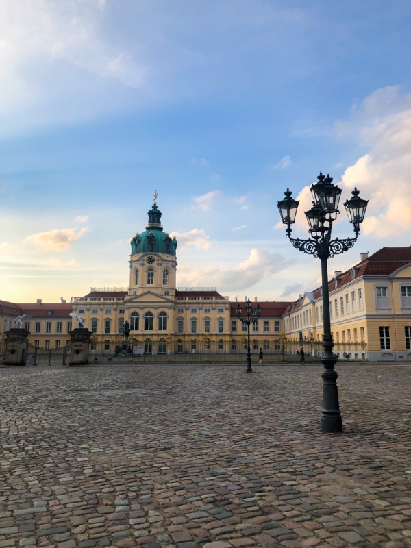 Berlín - palác Charlottenburg