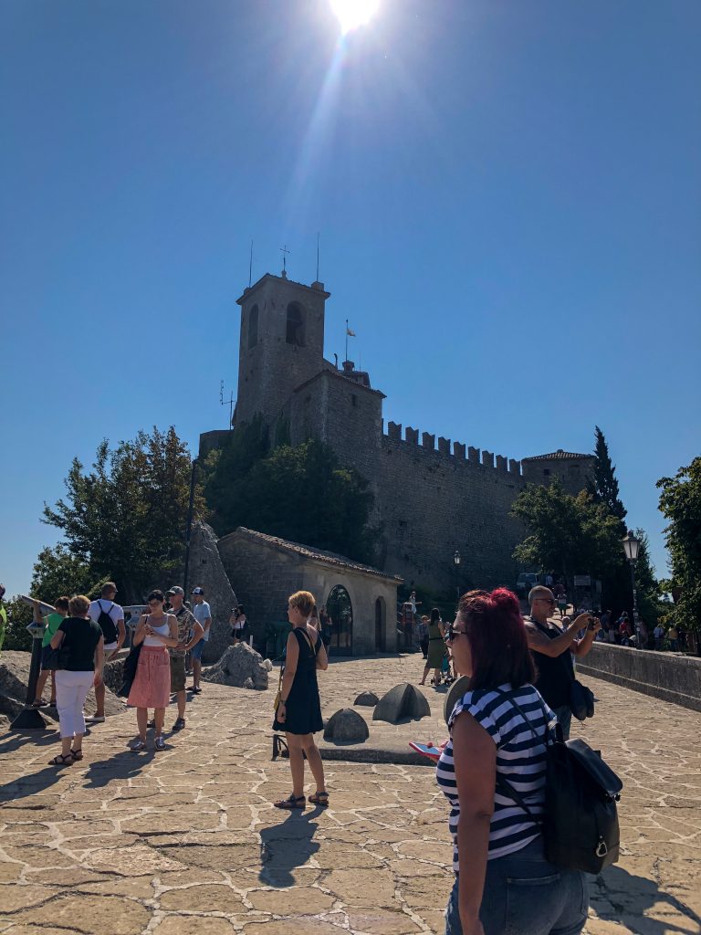 3 pevnostní věže v San Marinu