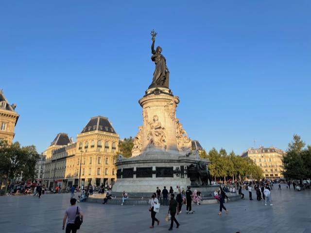náměstí Republiky - Paříž