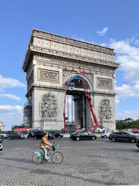 l’Arc de Triomphe - Paříž