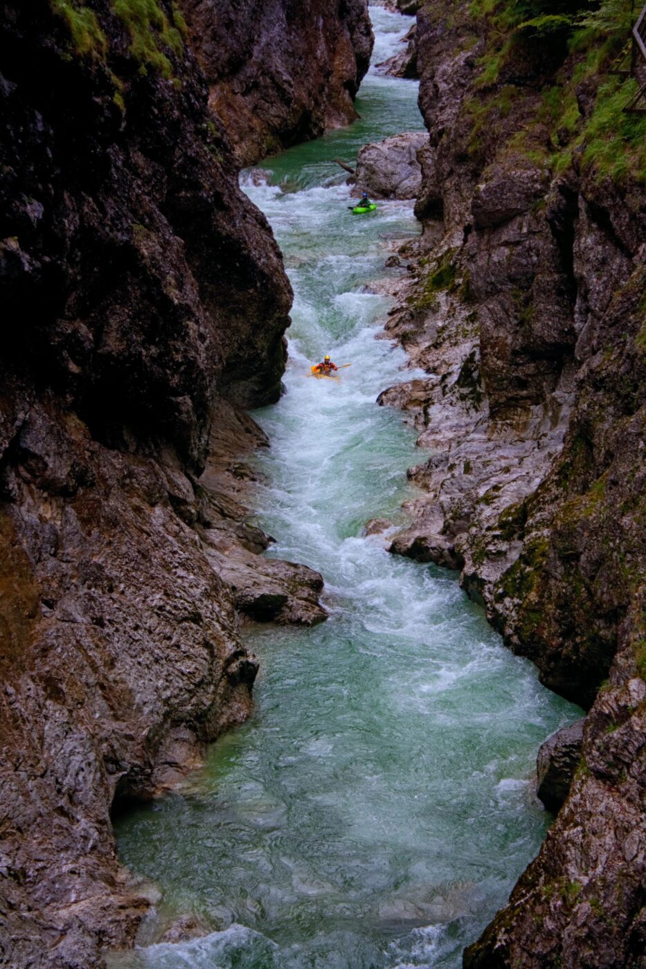 Lammerklamm – soutěska na řece Lammer nedaleko Salzburgu