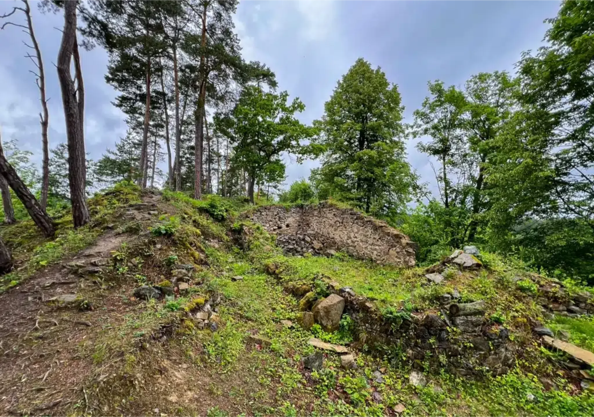 Zřícenina hradu Velešín