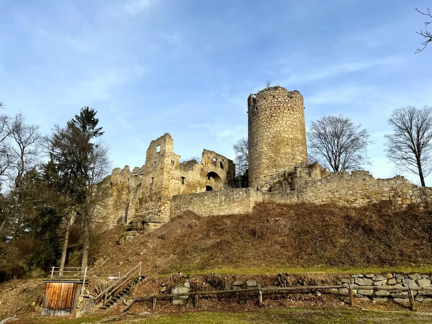 Zřícenina hradu Prandegg: Historické srdce Horního Rakouska