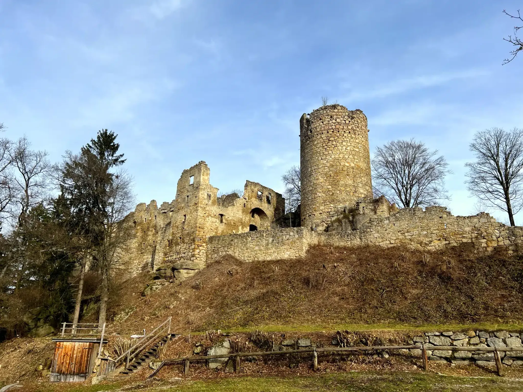 Zřícenina hradu Prandegg: Historické srdce Horního Rakouska