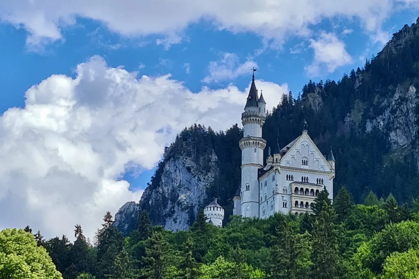 Neuschwanstein, pohádkový zámek v Německu