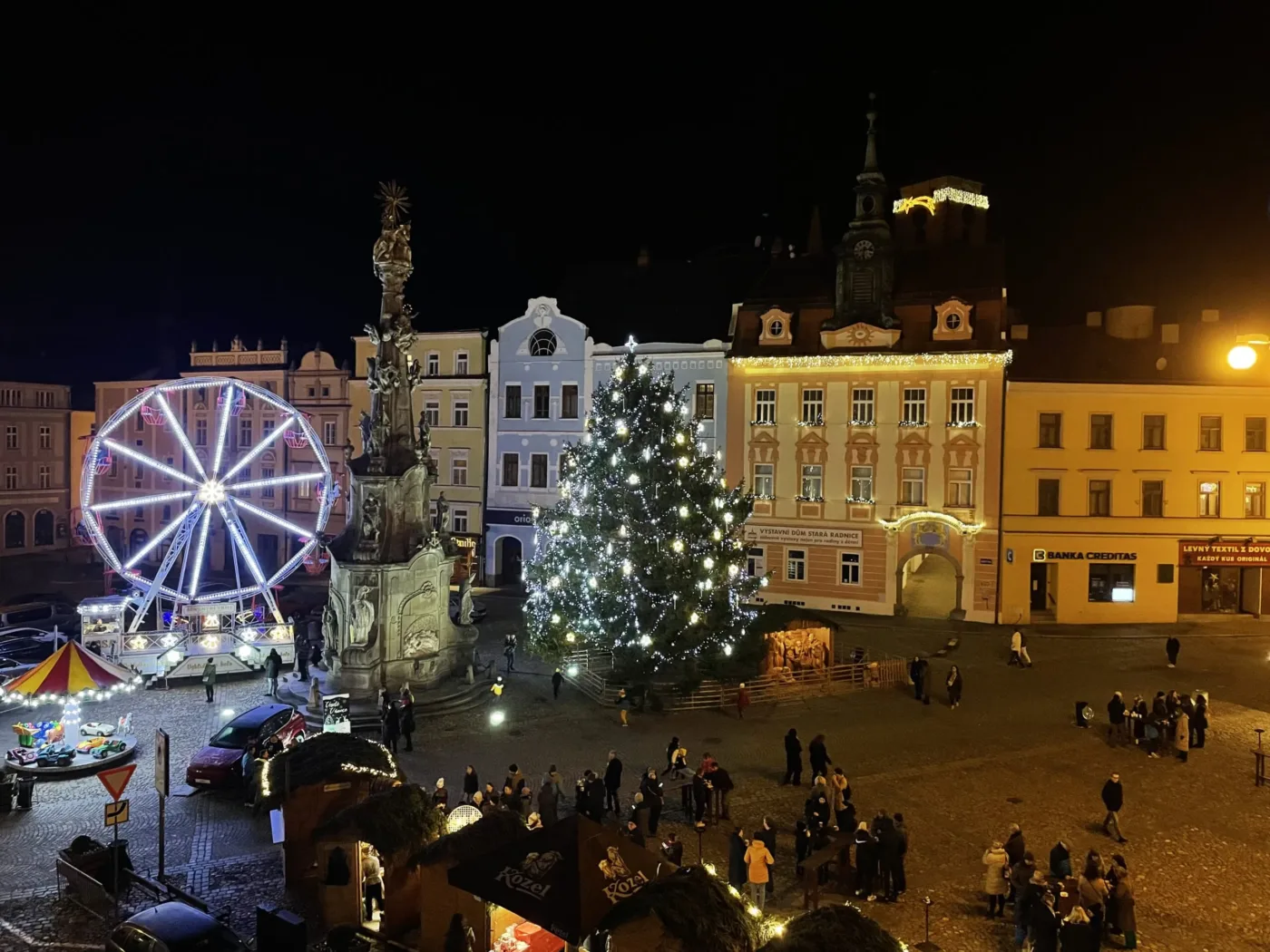 Vánoční trhy v Jindřichově Hradci 2024