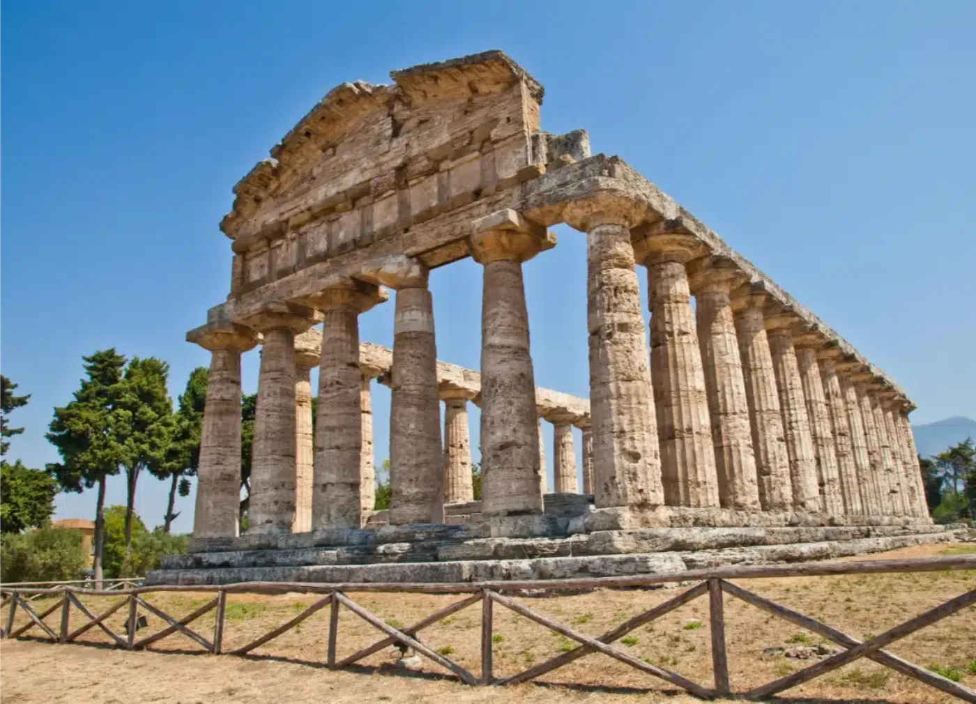 Paestum: Tři řecké chrámy na jihu Itálie