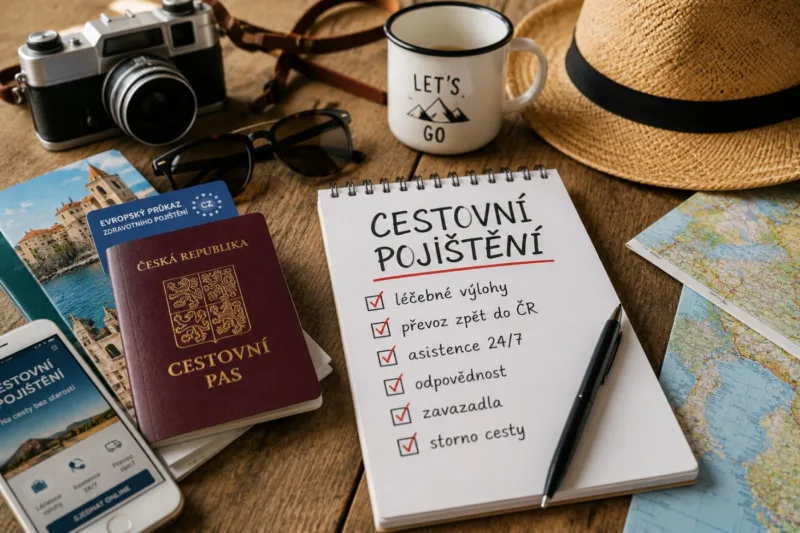 Cestovní pojištění po Evropě: proč nestačí jen kartička pojišťovny